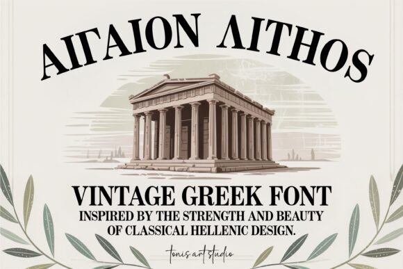 Aegean Stone: Premium Serif Fonts for Branding