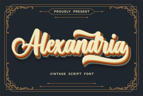 Alexandria Fonts: A Script Amp Gem for Crafters