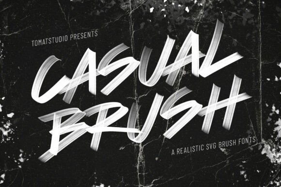Casualbrush: Bold Script Amp Fonts for Modern Design