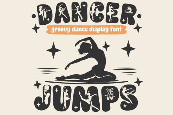 Dancer Jumps: A Playful Decorative Font for Creative Fonts