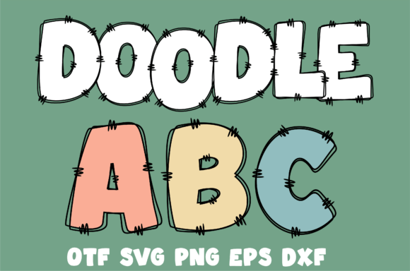 Doodle Abc: Playful Decorative Fonts for Blogs