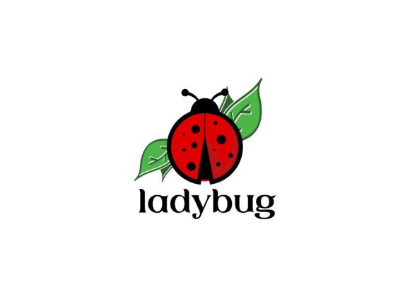 Flying Red Lady Bug: Graphics & Logos for Brands