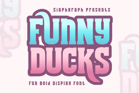 Funny Ducks: A Sassy Font Review for Embroidery Projects