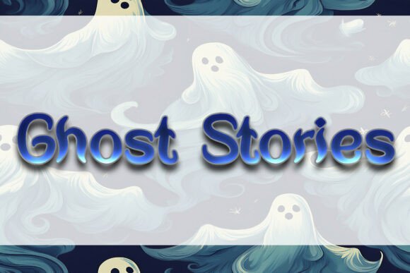 Ghost Stories: A Bold Display Font for Crafters