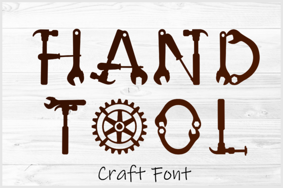 Hand Tool: A Decorative Font for Craft Brands