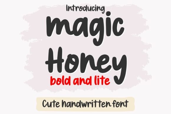 Magic Honey: A Script Amp Fonts Review for Sellers