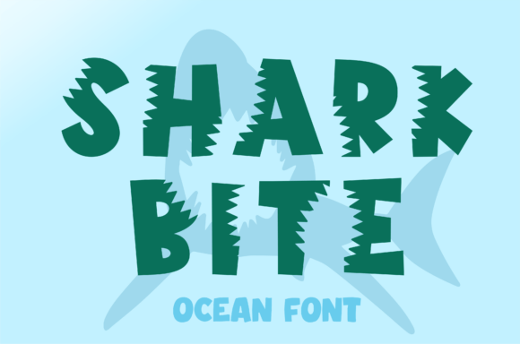 Shark Bite: Bold Decorative Fonts for Local Brands