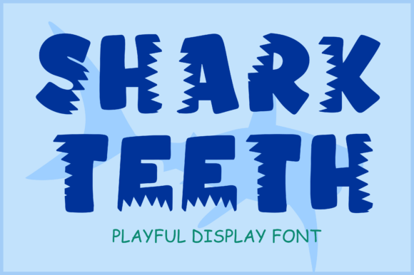 Shark Teeth Display Fonts: A Bold Editorial Choice