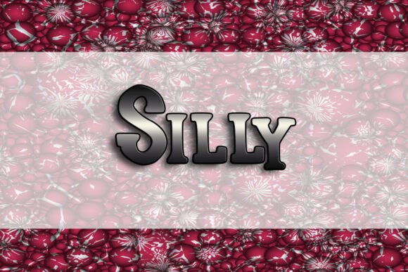 Silly: A Playful Display Font for Bold Creative Fonts