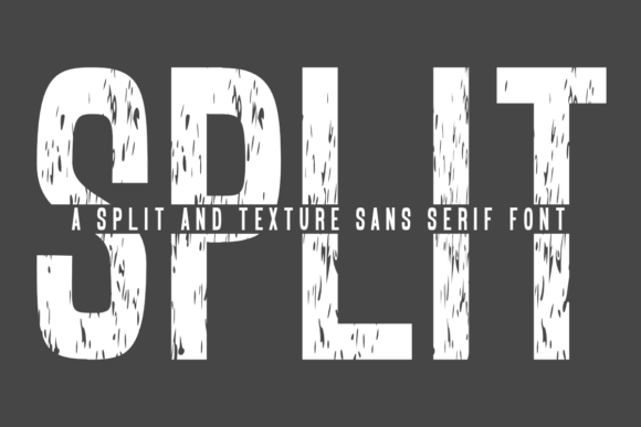 Split: Gritty Sans Serif Fonts for Bold Branding