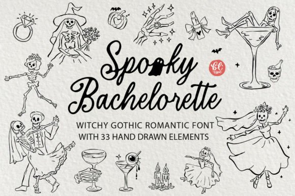 Spooky Bachelorette: A Designer's Take on Gothic Bridal Embroidery