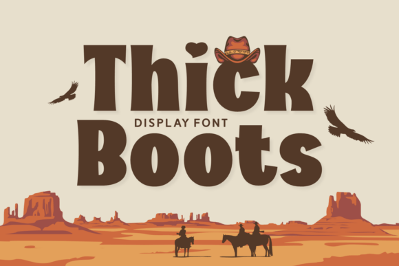 Thick Boots: Bold Display Fonts for Branding