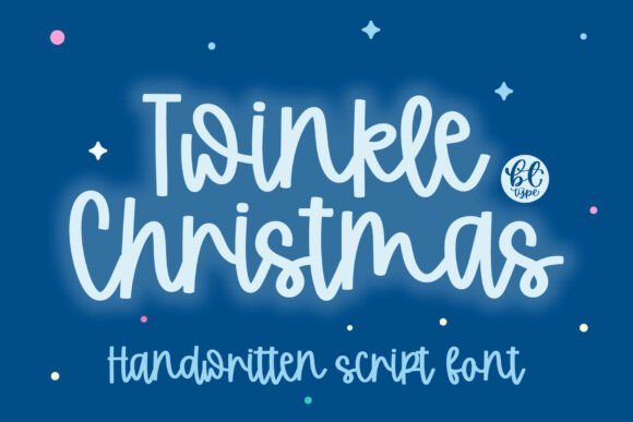 Twinkle Christmas: Script Amp Fonts for Festive Blog Graphics