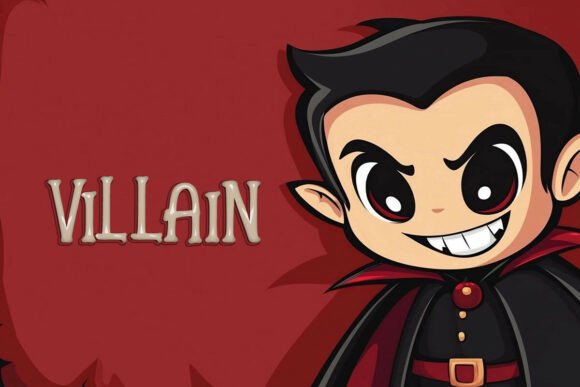 Villain Review: A Bold Display Font for Embroidery