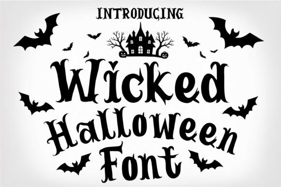 Wicked Halloween: Bold Display Fonts for Spooky Designs